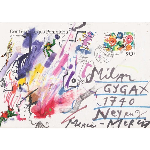 JEAN TINGUELY : 'Centre Georges Pompidou' (DOBIASCHOFSKY AUKTIONEN AG)