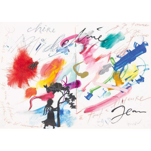 JEAN TINGUELY : 'Ch�re Micheline je t′aime...' (DOBIASCHOFSKY AUKTIONEN AG)