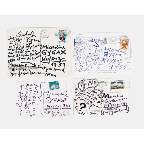 JEAN TINGUELY : Autografen (DOBIASCHOFSKY AUKTIONEN AG)
