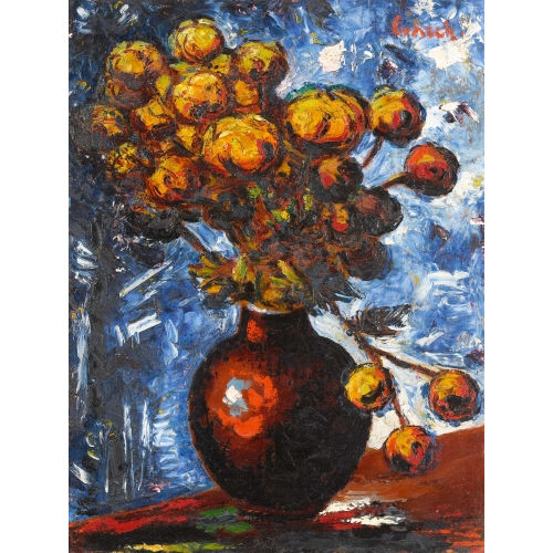 ANDR� JEAN EVARD : Blumenstillleben (DOBIASCHOFSKY AUKTIONEN AG)