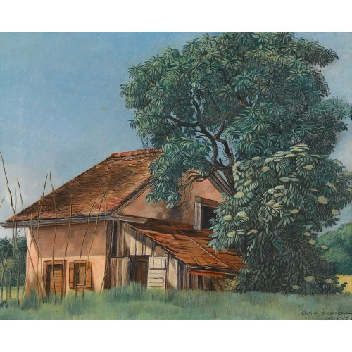 AIM� VICTOR BARRAUD : Haus bei Mornex (DOBIASCHOFSKY AUKTIONEN AG)