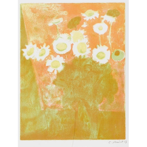 CUNO AMIET : 'Blumenstillleben: Margerithen' (DOBIASCHOFSKY AUKTIONEN AG)