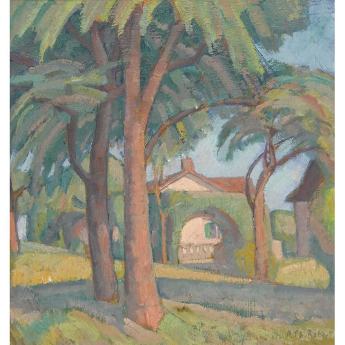 PAUL TH�OPHILE ROBERT : 'Jardin de Saint-Blaise' (DOBIASCHOFSKY AUKTIONEN AG)