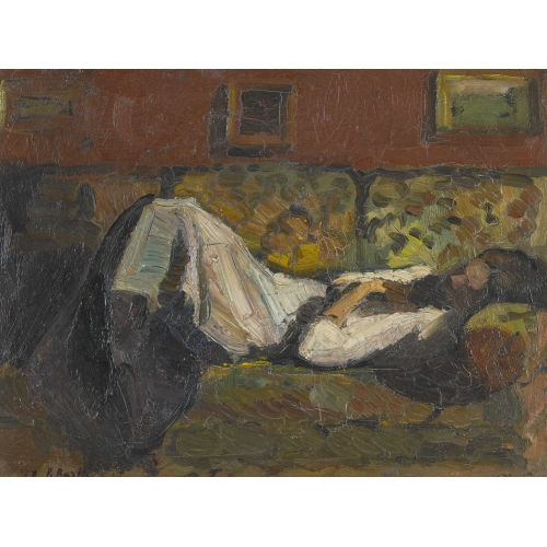 PAUL BASILIUS BARTH : 'Femme couch�e' (DOBIASCHOFSKY AUKTIONEN AG)