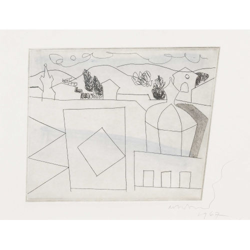 BEN NICHOLSON : Landscape (DOBIASCHOFSKY AUKTIONEN AG)