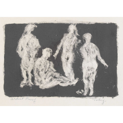 MARK TOBEY : Figuren (DOBIASCHOFSKY AUKTIONEN AG)