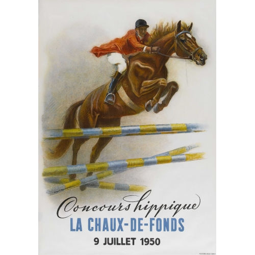 IWAN EDWIN HUGENTOBLER : 'Concours hippique 1950' (DOBIASCHOFSKY AUKTIONEN AG)