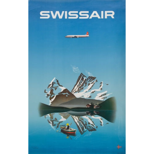 HERBERT LEUPIN : 'Swissair' (DOBIASCHOFSKY AUKTIONEN AG)