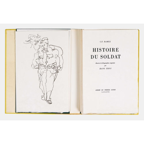 HANS ERNI : Charles Ferdinand Ramuz: 'Histoire du Soldat' (DOBIASCHOFSKY AUKTIONEN AG)