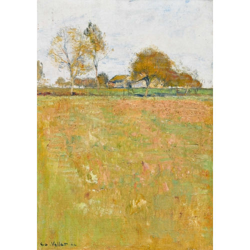 �DOUARD VALLET : 'Paysage de novembre' (DOBIASCHOFSKY AUKTIONEN AG)