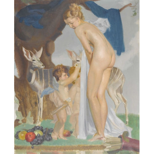 ALBERT BRA�TOU-SALA : Amor und Venus (DOBIASCHOFSKY AUKTIONEN AG)