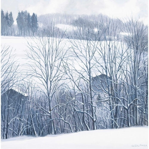 CLAUDE SAUTHIER : Winterlandschaft (DOBIASCHOFSKY AUKTIONEN AG)