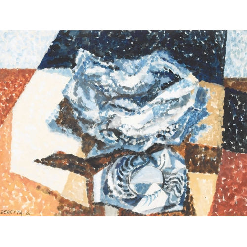 EMILIO MARIA BERETTA : Nature morte (DOBIASCHOFSKY AUKTIONEN AG)