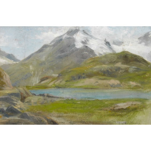 CHARLES L′EPLATTENIER : Der Bergsee (DOBIASCHOFSKY AUKTIONEN AG)