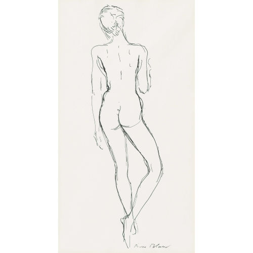PIERRE BLANC : 'Nu de dos' (DOBIASCHOFSKY AUKTIONEN AG)