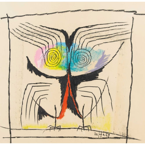 ROBERTO GAETANO CRIPPA : Oiseau Totem (DOBIASCHOFSKY AUKTIONEN AG)