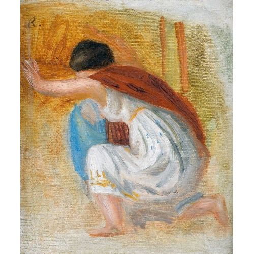 PIERRE AUGUSTE RENOIR : '�tude pour Oedipe - la Trag�dienne' (DOBIASCHOFSKY AUKTIONEN AG)
