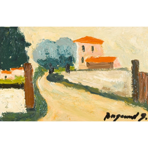 GEORGES BORGEAUD : 'Les deux oliviers' (DOBIASCHOFSKY AUKTIONEN AG)