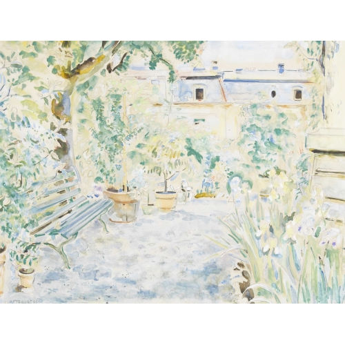 MARTIN LAUTERBURG : Garten in Einigen (DOBIASCHOFSKY AUKTIONEN AG)