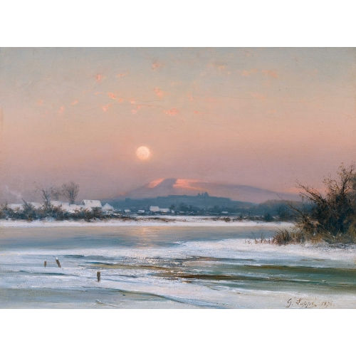 GABRIEL LOPP� : Paysage en Haute-Savoie (DOBIASCHOFSKY AUKTIONEN AG)