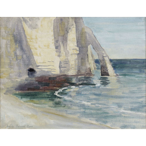HENRI EDMOND (EIGTL. DELACROIX CROSS : Felsenk�ste in der Normandie (DOBIASCHOFSKY AUKTIONEN AG)