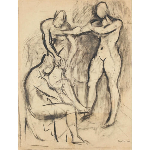 WILHELM GIMMI : Drei Frauen (DOBIASCHOFSKY AUKTIONEN AG)