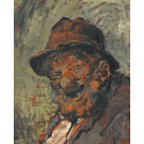 KARL SCHENK : Le clochard (DOBIASCHOFSKY AUKTIONEN AG)