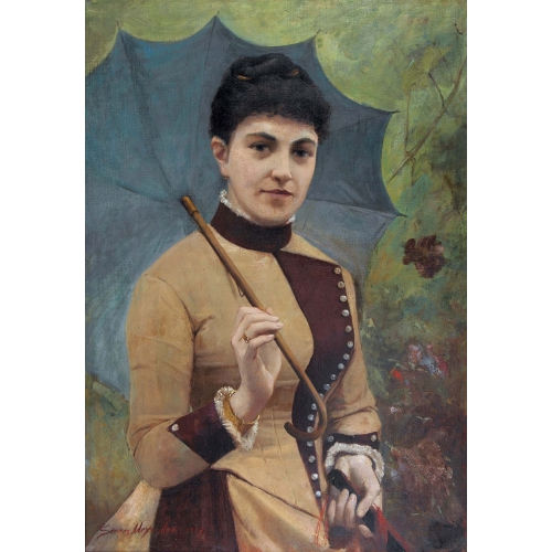 ALEXANDRE SERRES : Femme � l′ombrelle (DOBIASCHOFSKY AUKTIONEN AG)