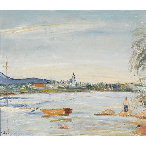 KARL OTTO H�GIN : 'Z�richsee' (DOBIASCHOFSKY AUKTIONEN AG)