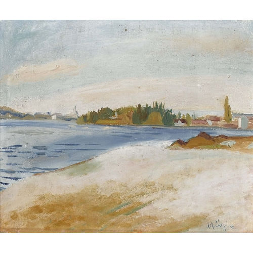KARL OTTO H�GIN : 'Seeufer' (DOBIASCHOFSKY AUKTIONEN AG)