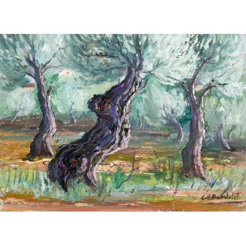 JOSEP COLL I BARDOLET : Olivenhain (DOBIASCHOFSKY AUKTIONEN AG)