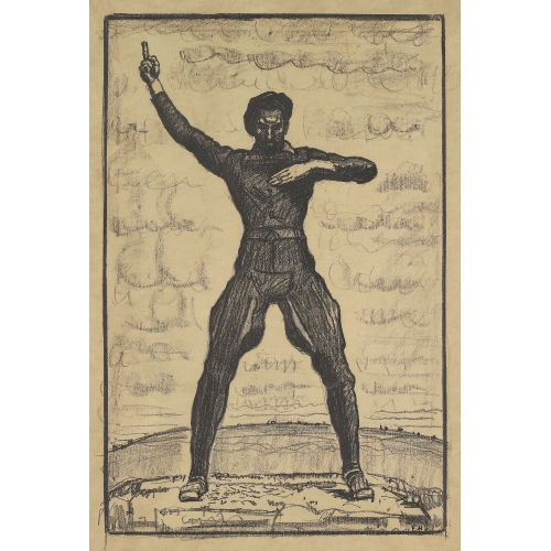 FERDINAND HODLER : Der Redner (DOBIASCHOFSKY AUKTIONEN AG)