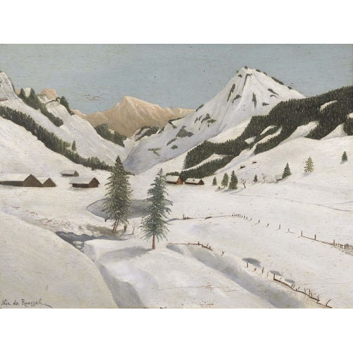 NICOLAS VON ROESSEL : 'Berner Oberland' (DOBIASCHOFSKY AUKTIONEN AG)