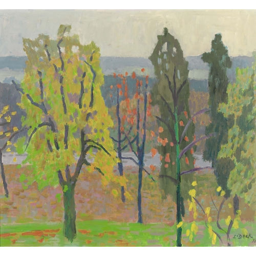 LEO DECK : 'Herbst im Park' (DOBIASCHOFSKY AUKTIONEN AG)