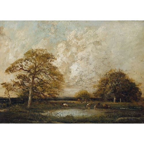 JULES DUPR� : Landschaft bei Barbizon (DOBIASCHOFSKY AUKTIONEN AG)