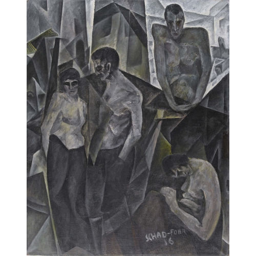 CHRISTIAN SCHAD : 'La rue des vices' (DOBIASCHOFSKY AUKTIONEN AG)