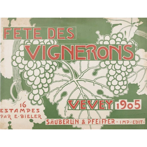 ERNEST BI�LER : 'F�te des Vignerons' (DOBIASCHOFSKY AUKTIONEN AG)
