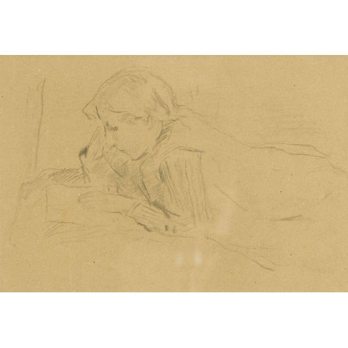 ALBERT ANKER : Lesendes M�dchen (DOBIASCHOFSKY AUKTIONEN AG)