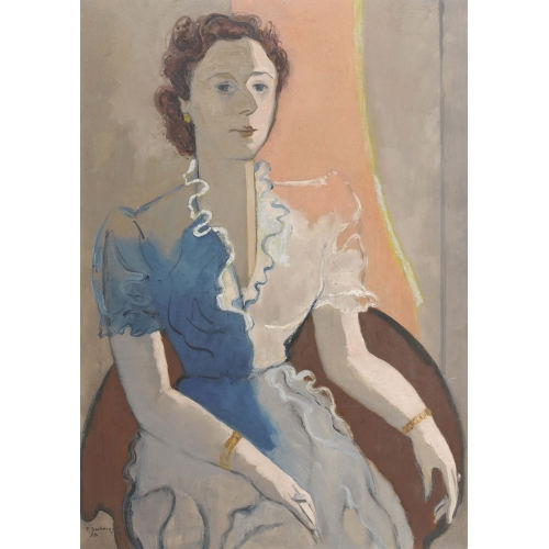 REN� BARBAIX : Femme assise (DOBIASCHOFSKY AUKTIONEN AG)