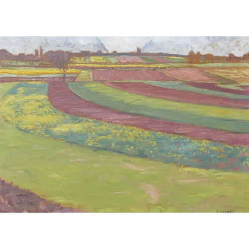 CASIMIR EDMOND REYMOND : Feldlandschaft (DOBIASCHOFSKY AUKTIONEN AG)
