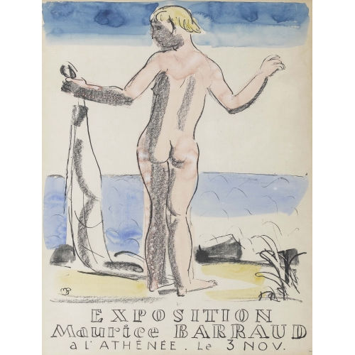 MAURICE BARRAUD : 'Affiche pour l′Exposition Maurice Barraud' (DOBIASCHOFSKY AUKTIONEN AG)