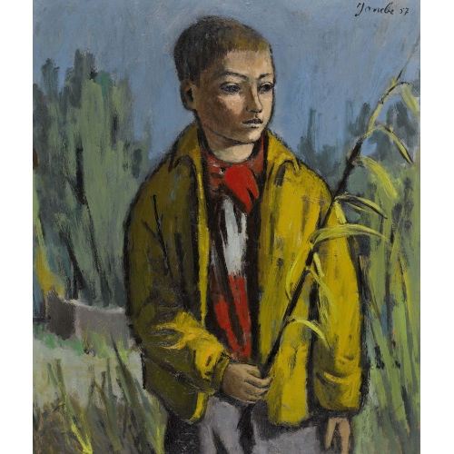 JEANNE) JANEB� (EIGTL. BARRAUD-PELLET : Knabe mit Zweig (DOBIASCHOFSKY AUKTIONEN AG)