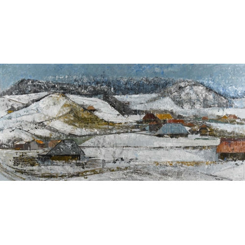 WILLI MEISTER : 'Grosse Winterlandschaft' (DOBIASCHOFSKY AUKTIONEN AG)