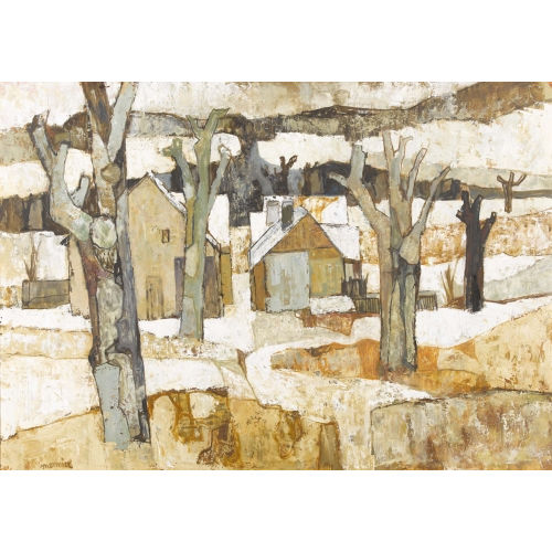 CHARLES MONNIER : 'Neige en Savoie' (DOBIASCHOFSKY AUKTIONEN AG)