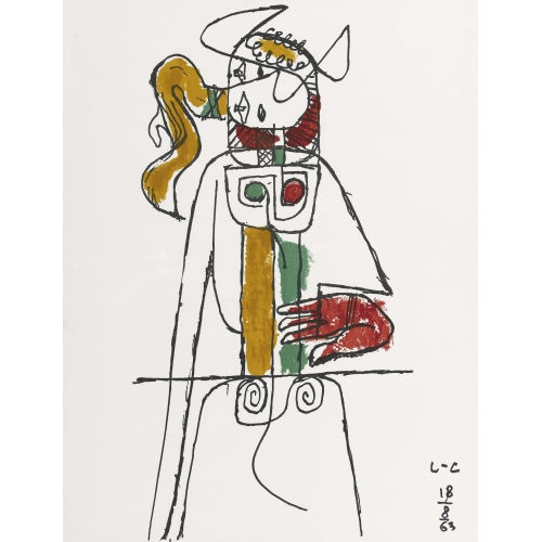 CHARLES-�DOUARD) LE CORBUSIER (EIGTL. JEANNERET : 'Toreau' (DOBIASCHOFSKY AUKTIONEN AG)