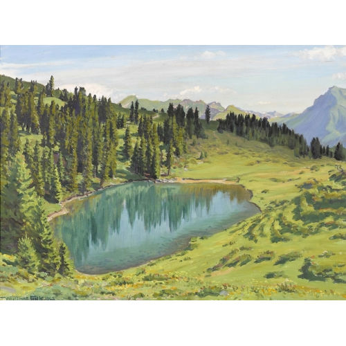 WALDEMAR THEOPHIL FINK : 'Am Pr�tschsee' (DOBIASCHOFSKY AUKTIONEN AG)
