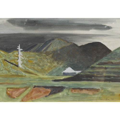 FRED STAUFFER : Karge Landschaft (DOBIASCHOFSKY AUKTIONEN AG)