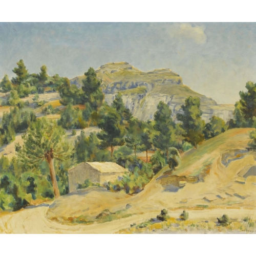 HANS ARNOLD DAEPP : 'Alpilles bei St-R�my' (DOBIASCHOFSKY AUKTIONEN AG)