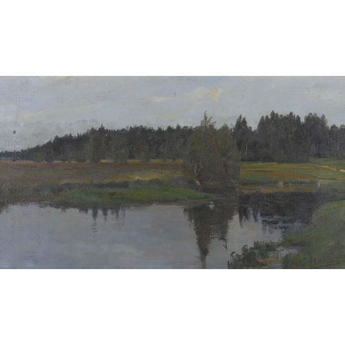 WILHELM LUDWIG LEHMANN : Bachlandschaft am Waldrand (DOBIASCHOFSKY AUKTIONEN AG)