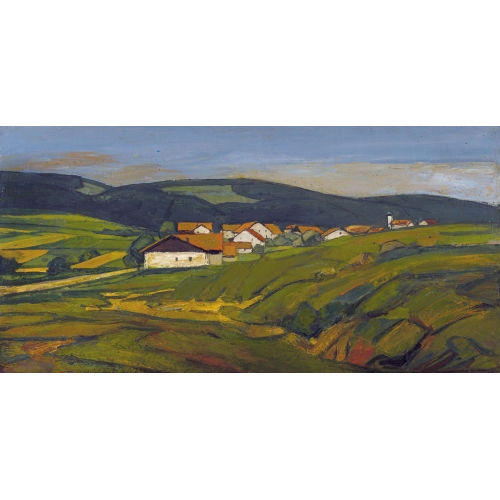 ALBERT SCHNYDER : 'Village Jurassien' (DOBIASCHOFSKY AUKTIONEN AG)